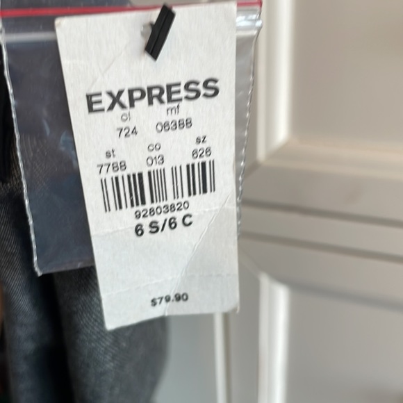 Express Black boot leg pants - Picture 3 of 6